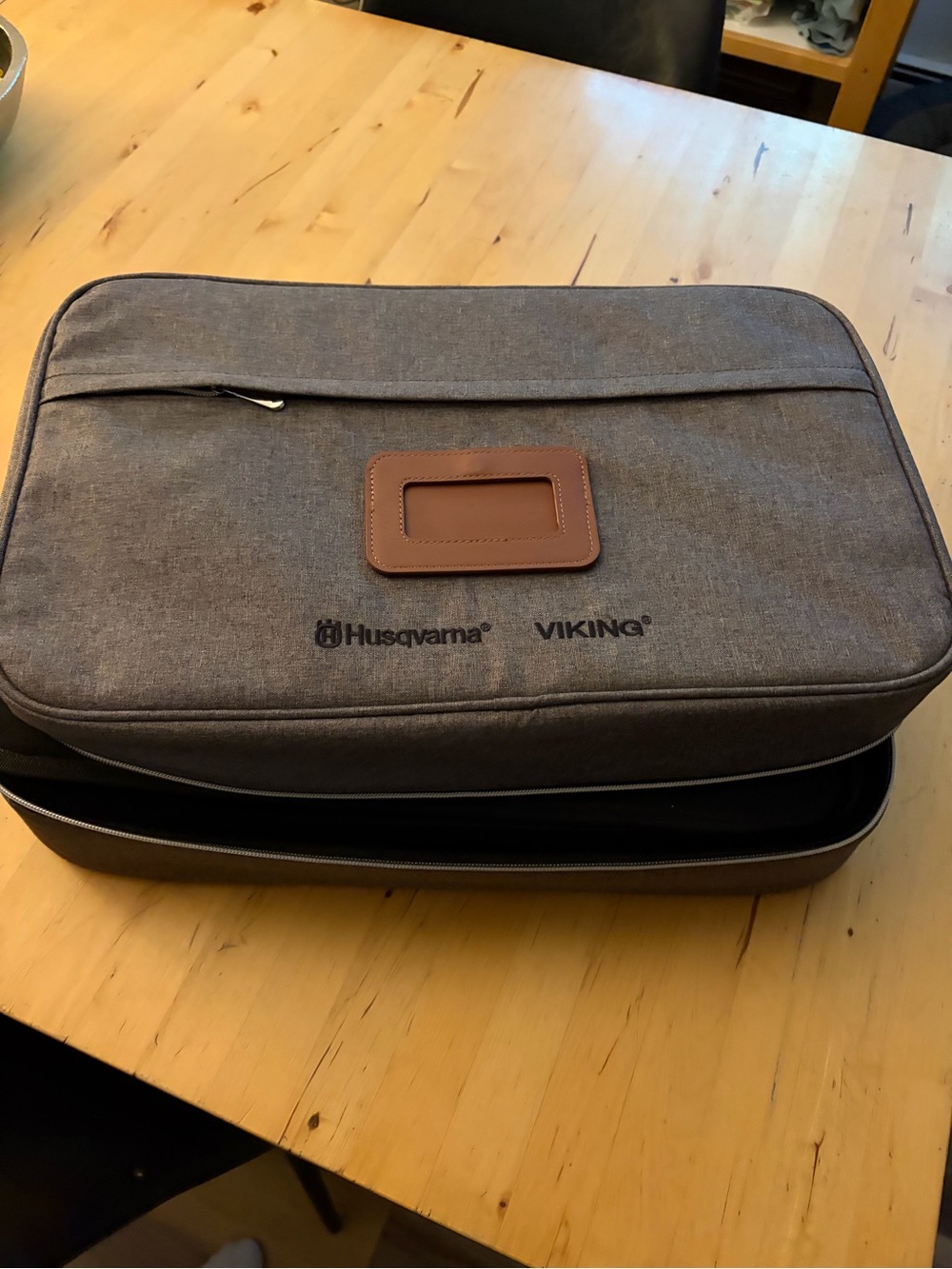 Husqvarna Viking Gray Travel Bag - Compact Organizer